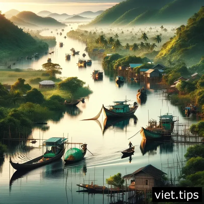 The Mekong River Delta