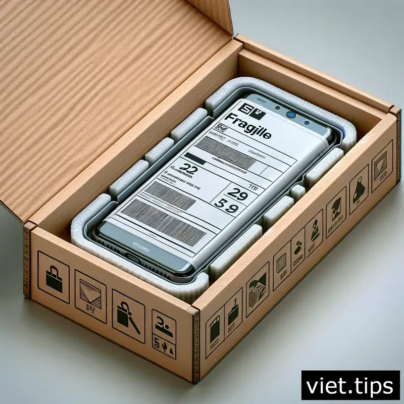 Phones Packaged for Import into Vietnam