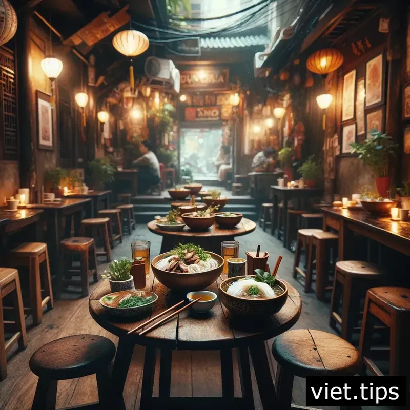A cozy and traditional Vietnamese eatery specializing in Bun Cha