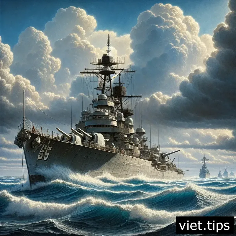 USS Maddox patrolling the Gulf of Tonkin
