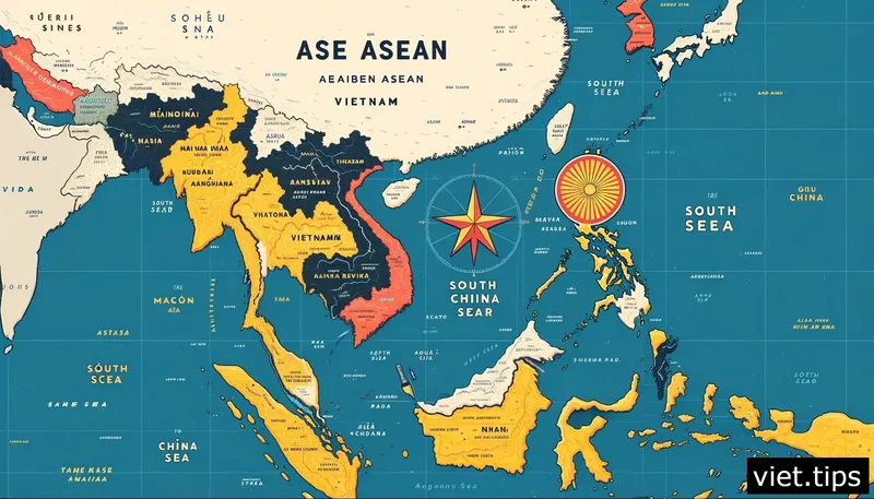 Vietnam's strategic location in the heart of ASEAN